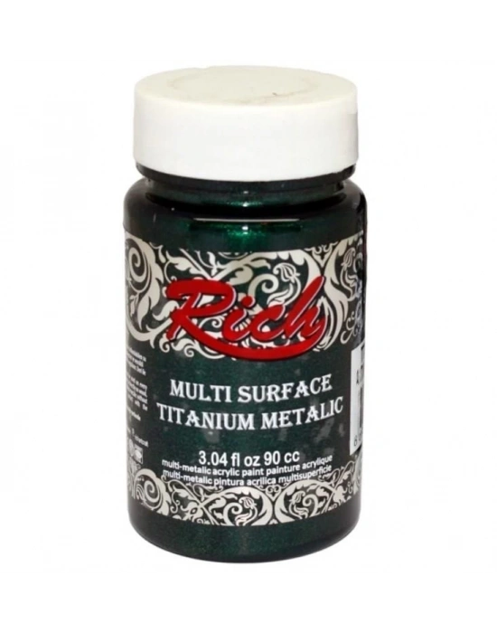 ® Rich Multi Surface Titanium 2554 Antik Yeşil Metalik 90 cc