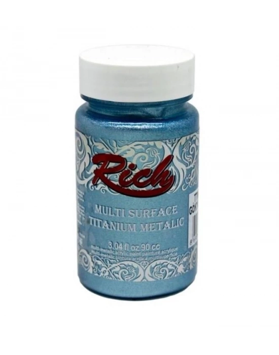 ® Rich Multi Surface Titanium 2564 Gökyüzü Metalik 90 cc