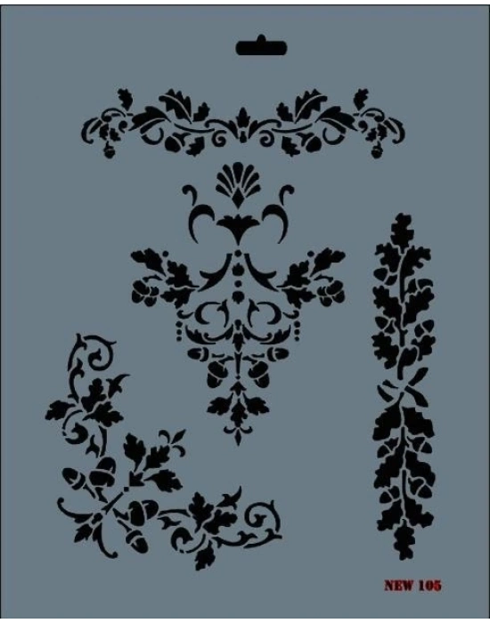 ® Rich New Seri N-105 Stencil 35x25 cm