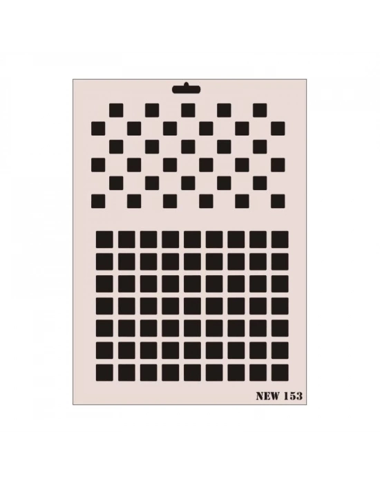 ® Rich New Seri N-153 Stencil 35x25 cm