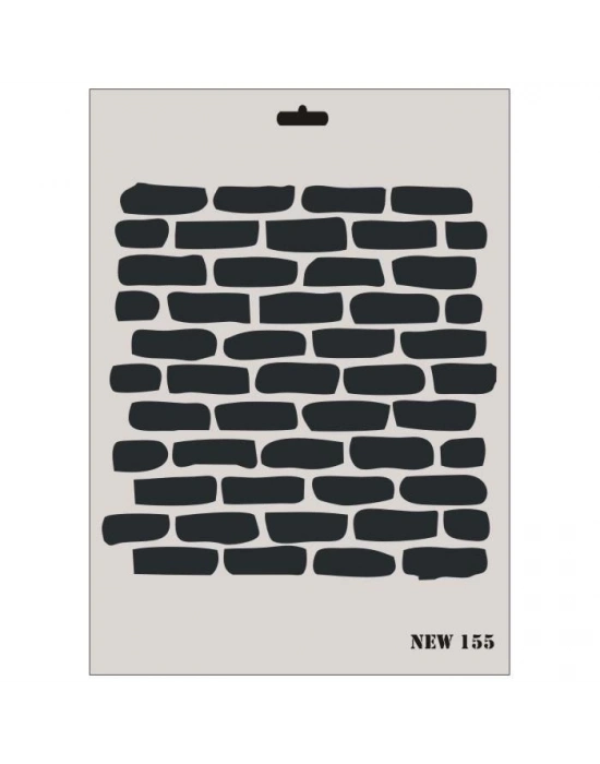 ® Rich New Seri N-155 Stencil 35x25 cm