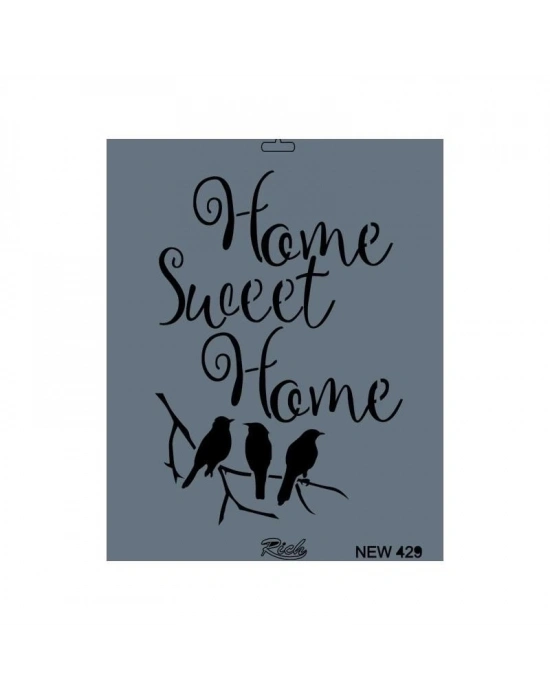 ® Rich New Seri N-429 Stencil 35x25 cm