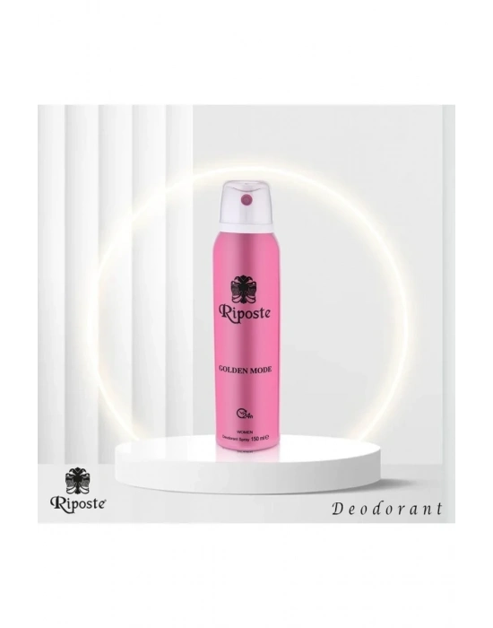 Riposte 24 Saat Etkili Kadın Deodorant -  Golden Mode - 150 Ml