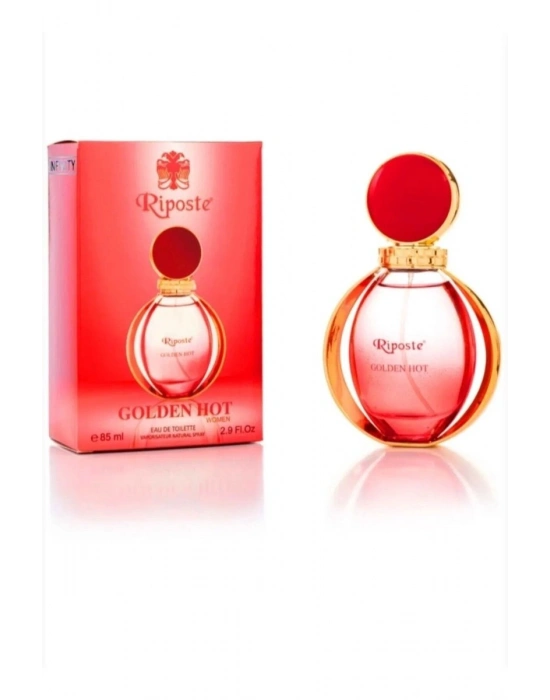 Riposte 24 Saat Etkili Kadın Parfüm - Golden Hot - For Women 85 Ml
