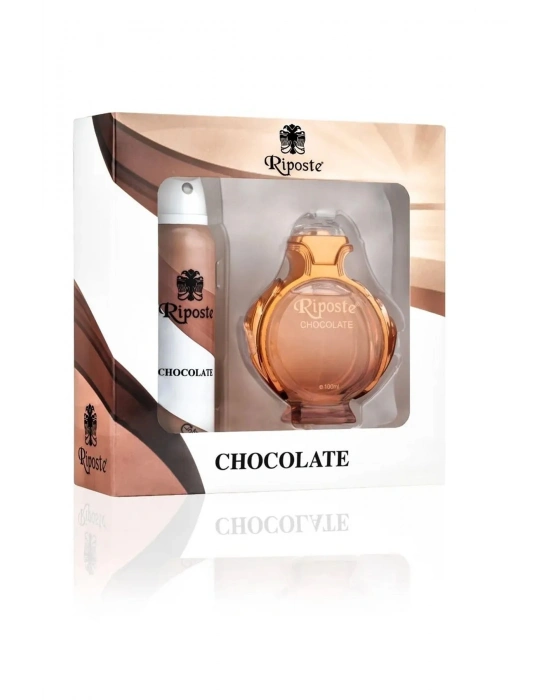 Riposte Kadın Parfüm & Deodorant Seti Chocolate For Women 100 Ml