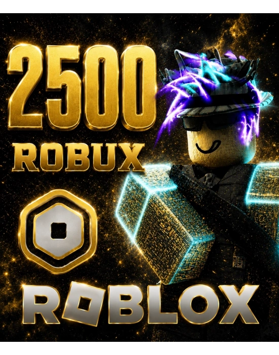 Roblox 2500 Robux