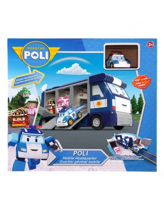 Robocar Poli Ana Merkez Mobil Araç
