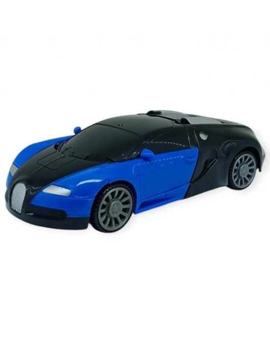 Robota Dönüşen Araba - Pilli Yerde Gezen Spor Araba - AK-839