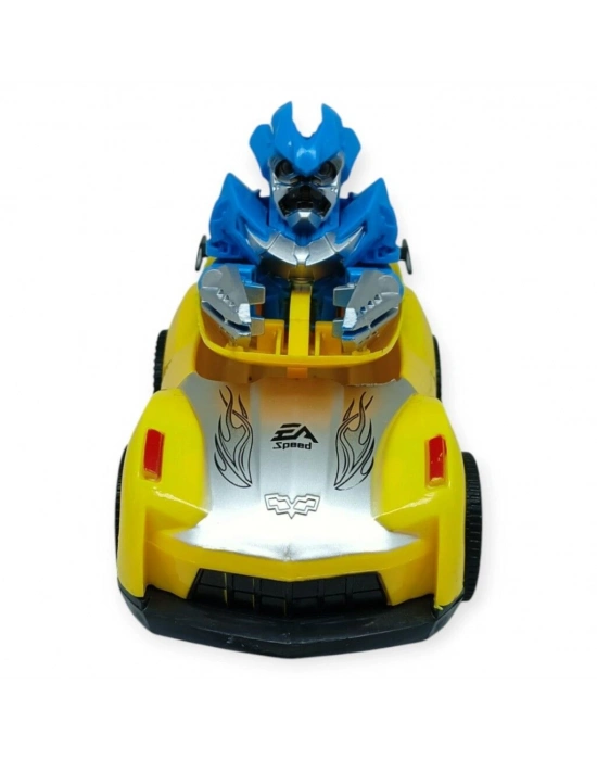Robota dönüşen Araba - X-16 - Sarı