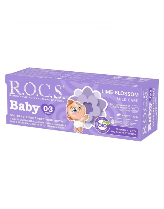 R.O.C.S.Baby Diş Macunu 35ml 0-3 Yaş Ihlamur