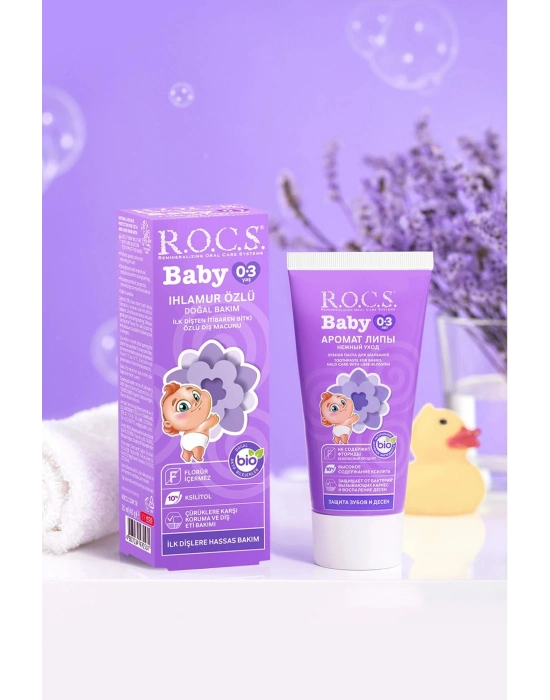 R.O.C.S.Baby Diş Macunu 35ml 0-3 Yaş Ihlamur