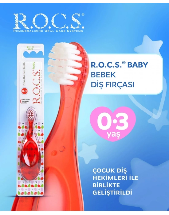 R.O.C.S.Baby Ekstra Soft Diş Fırçası 0-3 Yaş