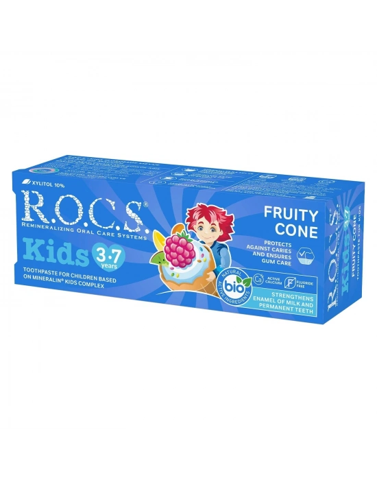 R.O.C.S.Kids Diş Macunu 35 ml 3-7 Yaş Meyve Külahı