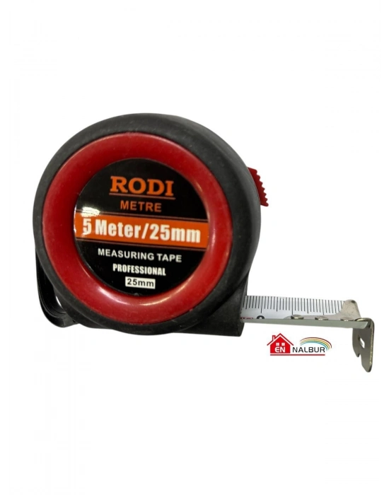 Rodi Şerit Metre 5 Metre 25 mm