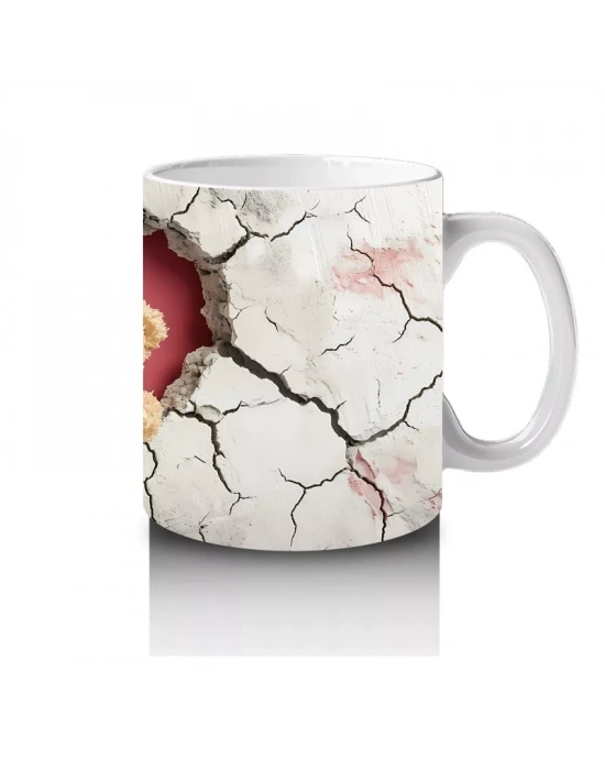 Romantik Ayıcıklar (Ön ve Arka) – Baskılı Kahve Kupası