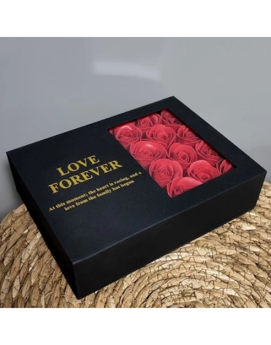 Romantik Gül ve İstiridye İnci Kolye Seti