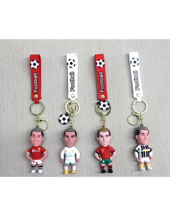 Ronaldo Silikon Anahtarlık