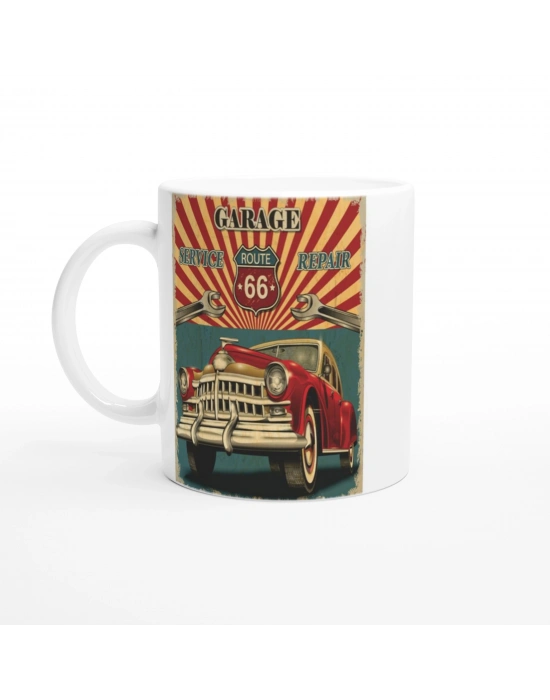 Route 66 Klasik Tamirhane Kupa Bardak