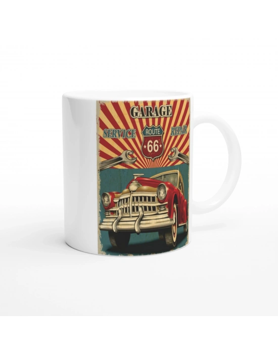 Route 66 Klasik Tamirhane Kupa Bardak