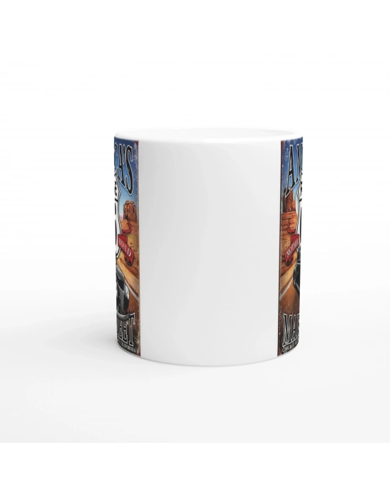 Route 66 Main Street Pin-Up Kupa Bardak