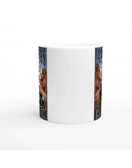 Route 66 Retro Pin-Up Kupa Bardak (2)