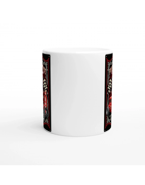 Route 66 Retro Servis Baskılı Kupa Bardak