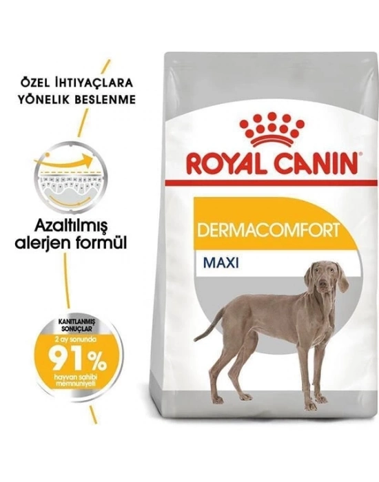 Royal Canin Adult Maxi Dermacomfort Yetişkin Köpek Maması 12 Kg