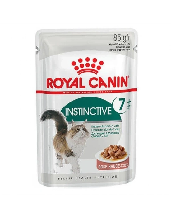 Royal Canin İnstinctive +7 Pouch Yaşlı Konserve Kedi Maması 1 Adet 85 Gr