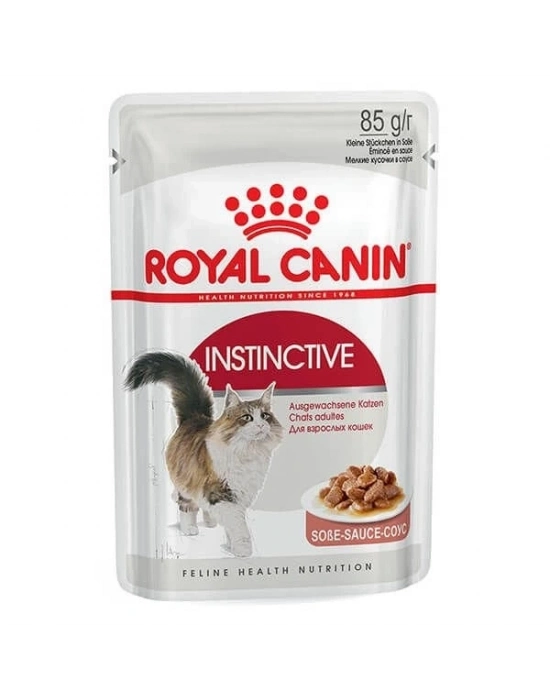 Royal Canin İnstinctive Gravy Pouch Konserve Kedi Maması 1 Adet 85 Gr