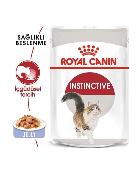 Royal Canin İnstınctive Jelly Pouch Konserve Kedi Maması 1 Adet 85 Gr
