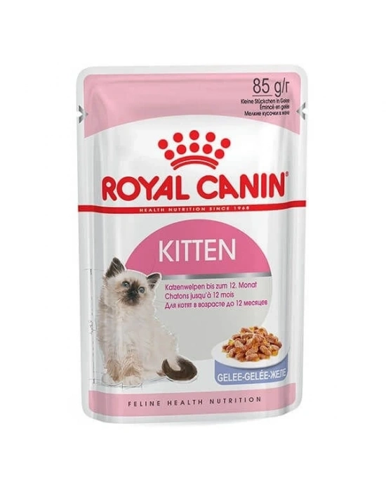 Royal Canin Kitten Jelly Pouch Yavru Konserve Kedi Maması 1 Adet 85 Gr