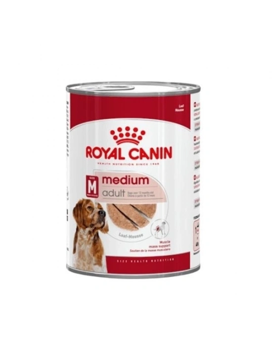Royal Canin Loaf Mousse Orta Irk Ezme Yetişkin Konserve Köpek Maması 1 Adet 410 Gr