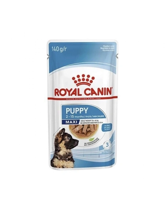 Royal Canin Maxi Puppy Gravy Yavru Konserve Köpek Maması 1 Adet 140 Gr