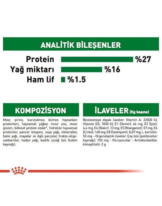 Royal Canin Mini Adult 8+ Küçük Irk Yaşlı Köpek Maması 2 Kg