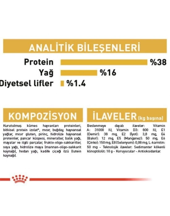 Royal Canin Siamese Adult Yetişkin Siyam Kedisi Maması 2 Kg