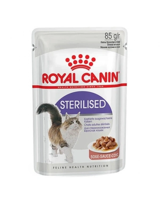 Royal Canin Sterilised Gravy Pouch Kısırlaştırılmış Kedi Maması 1 Adet 85 Gr