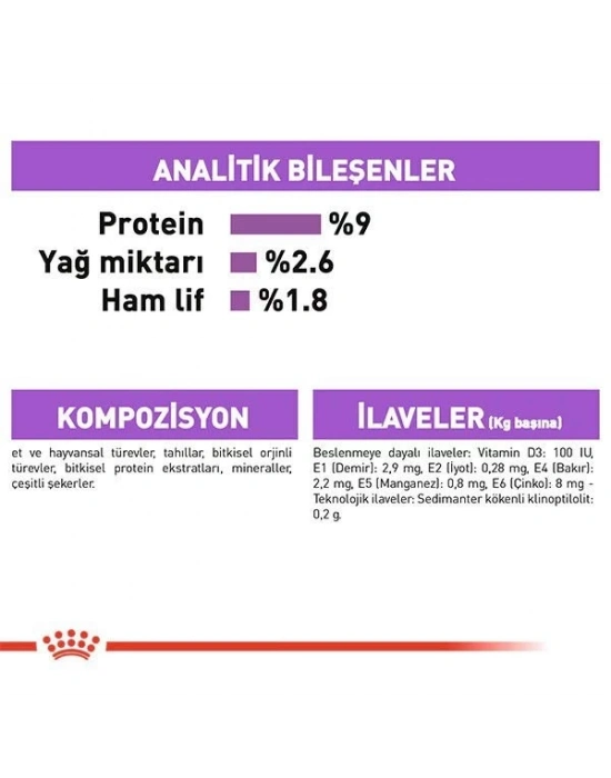 Royal Canin Sterilised Gravy Pouch Kısırlaştırılmış Kedi Maması 1 Adet 85 Gr