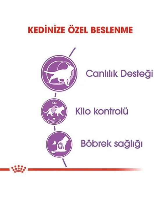 Royal Canin Sterilised Yetişkin Kısırlaştırılmış Kedi Maması 10 Kg