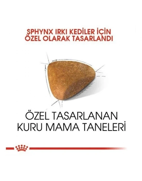 Royal Canin Tüysüz Sphynx Cinsi Yetişkin Kedi Maması 2 Kg