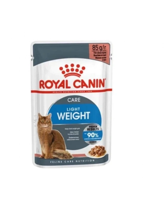 Royal Canin Ultra Light Gravy Pouch Diyet Kedi Maması 1 Adet 85 Gr