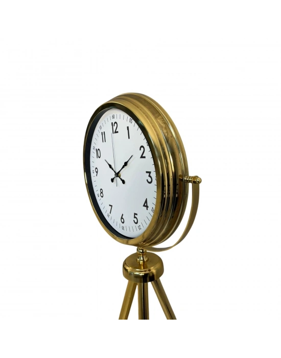 Royal Gold Tripod Ayaklı Dekoratif Saat