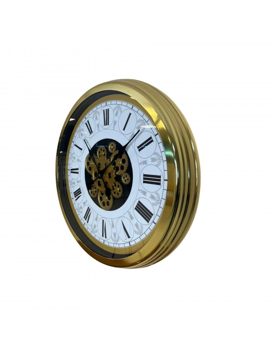 ® Royal Legacy Gold 60 Cm Çarklı Duvar Saati