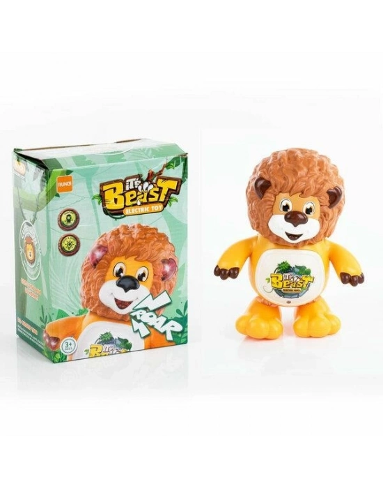 ® RS-9042C KUT.PİLLİ IŞIKLI MÜZİKLİ ASLAN -ZRV