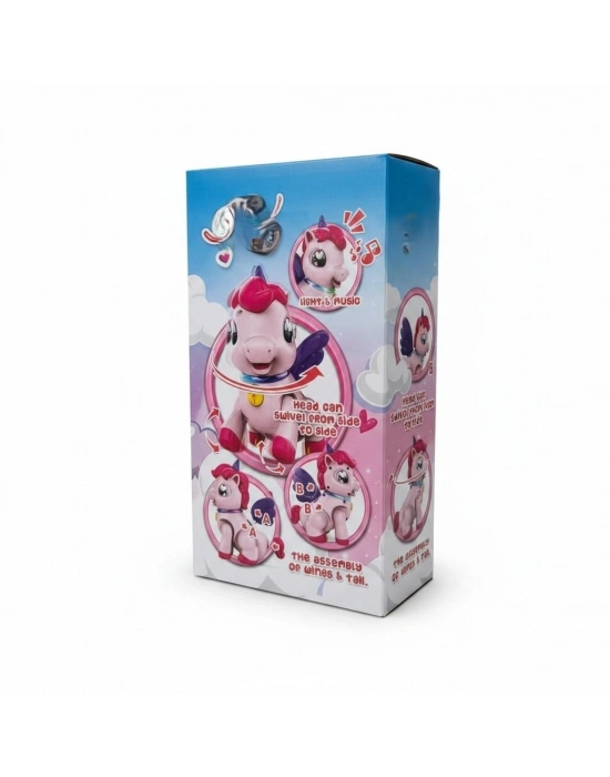 RS-9046C KUT.PİLLİ IŞIK.MÜZİK TEK BOYNUZLU AT