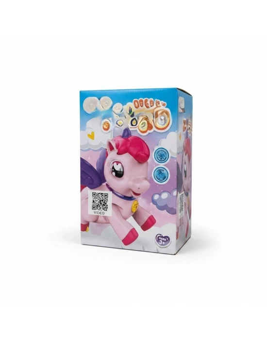 RS-9046C KUT.PİLLİ IŞIK.MÜZİK TEK BOYNUZLU AT