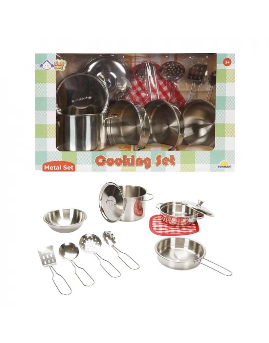 RST-LCH-YİYECEKLER METAL PİŞİRME SETİ-SUN