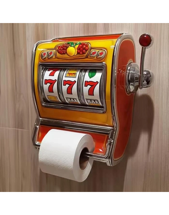 Rulet Tasarımlı Tuvalet Kağıtlığı