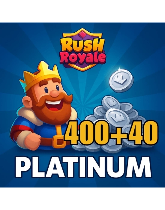 Rush Royale 400 + 40 Platinum