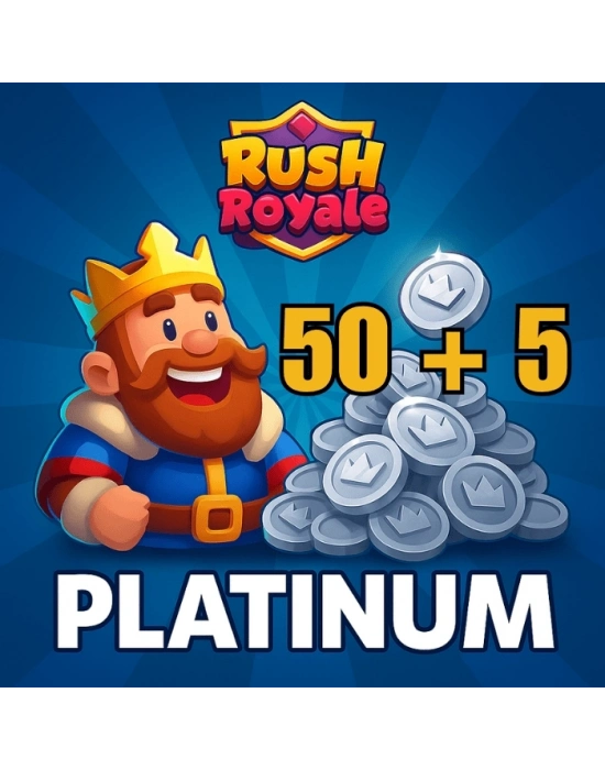 Rush Royale 50 + 5 Platinum