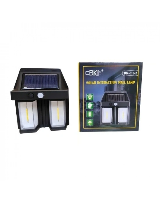 Rustik Ampul İkili Solar Duvar Aplik